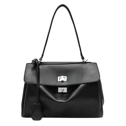 Casual Tote Bags For Women Luxury Designer Handbags And Purses 2024 New In PU Lock Tassel Decoration Large Capacity shoulder Bag