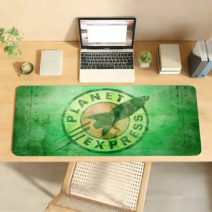 Cartoon F-Futurama-S Mouse Pad Non-slip Rubber Gamer Balance Computer Mat Decoracion Deskmat Laptop Office Large