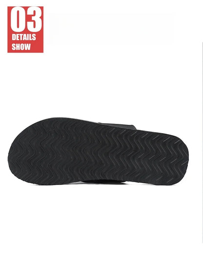 Men's slippers 2026 new summer leisure Korean fashion sports sandals light and comfortable flat bottom plus size sandals 46