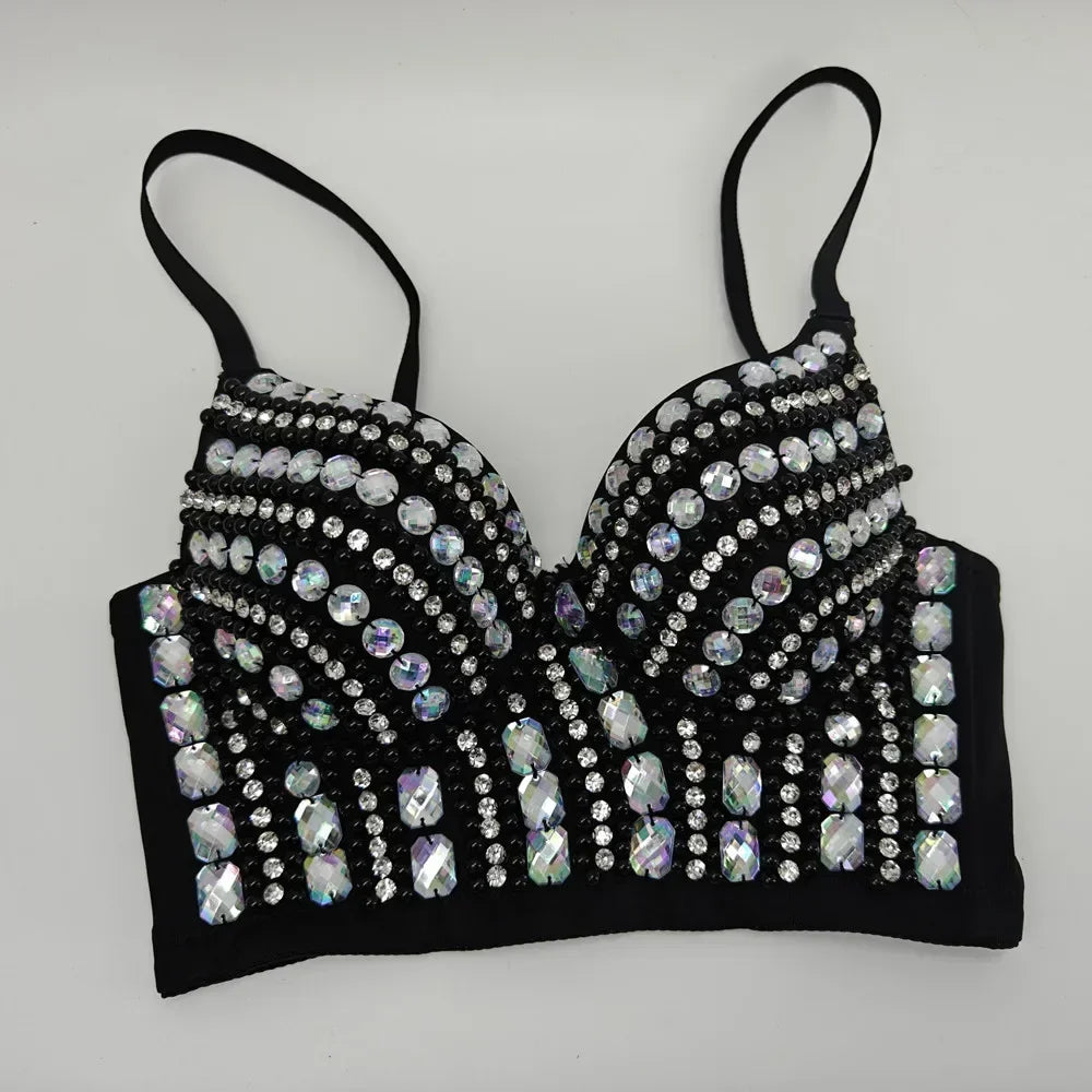 Sexy Party Corset Tops Woman Tank Streetwear Camis Bustier Fashion y2k Crop Top Women Clothes Summer Club Shirt Ladies Bra Blusa