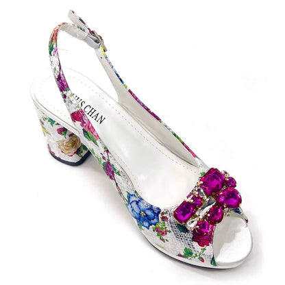 Venus Chan Italian Design Shoes and Bags Matching Set 2024 Women High Heel Party Purple Color Nigeria Wedding Bigger Size Shoes