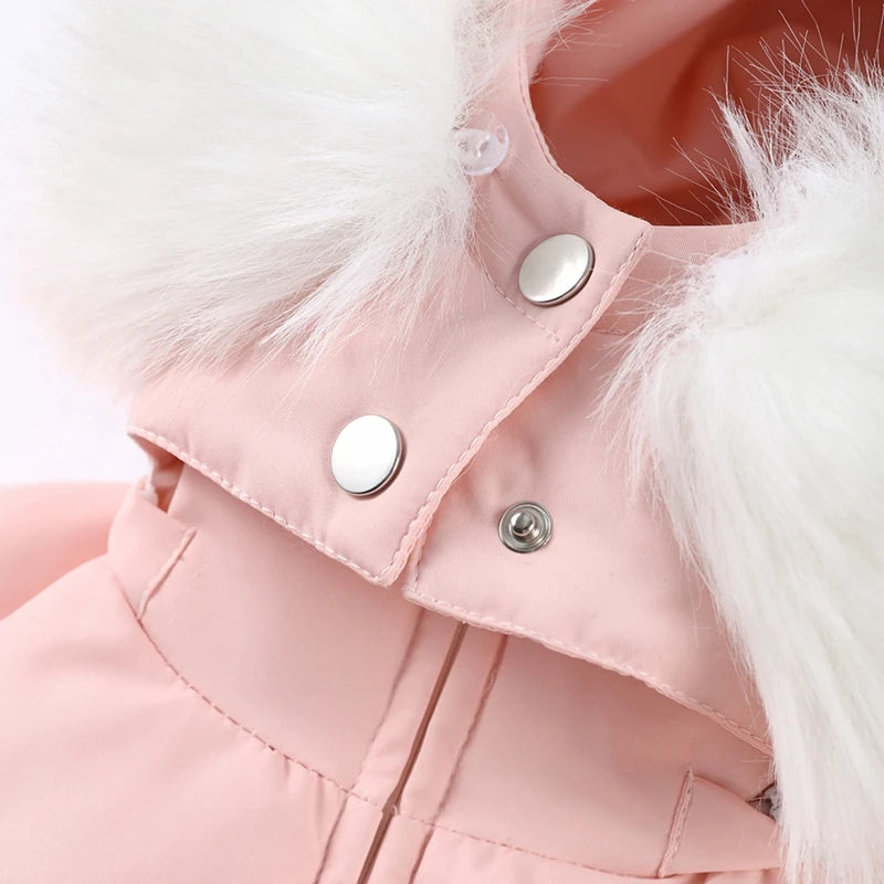 Fashion Women's Skiwear Jumpsuit Waterproof Design Long Sleeve Slim Female Jumpsuits 2026 Winter Outdoor Thicken Lady Suits