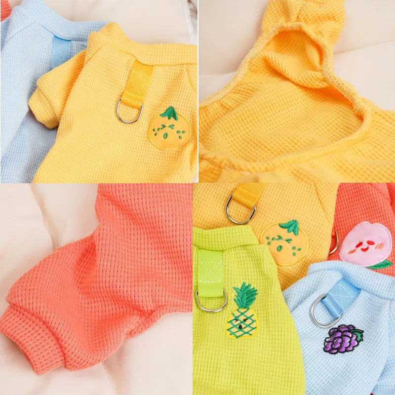 Dog Clothes Mesh Pajamas Jumpsuit Overalls For Small Dogs Chihuahua Shih Tzu Puppy All-In-One Tracksuit Pet Costume Bodysuit XXL