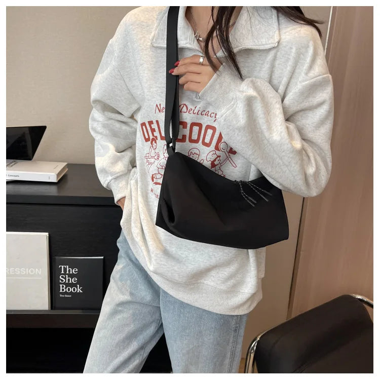 Men's Mini Casual Small Satchel Crossbody Bag Men and Women Versatile Student Trend Phone Bag Shoulder Sports Boy Trendy Bags