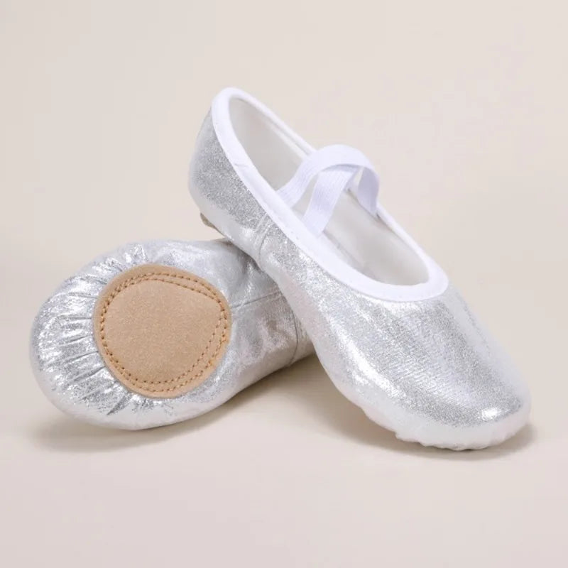 Casual Children's Ballet Shoes Pointe Dance Wear Stage Kids Shoeses Ballerina Shoes Girls Dancing Shoes Yoga Elegant