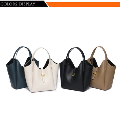 100% Genuine Cow Leather Handbag Women Fashion Elegant Crossbody Bags for Ladies Small Hand Bag Cowhide Shoulder Bags Designer