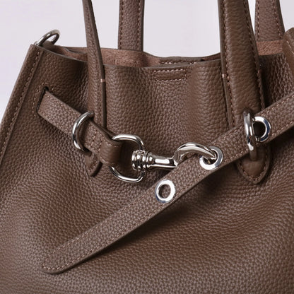 2026 Top grade Women's Genuine Leather Bag High Quality Casual Versatile Handbags Female Shoulder Bags Commute Totes Coffee
