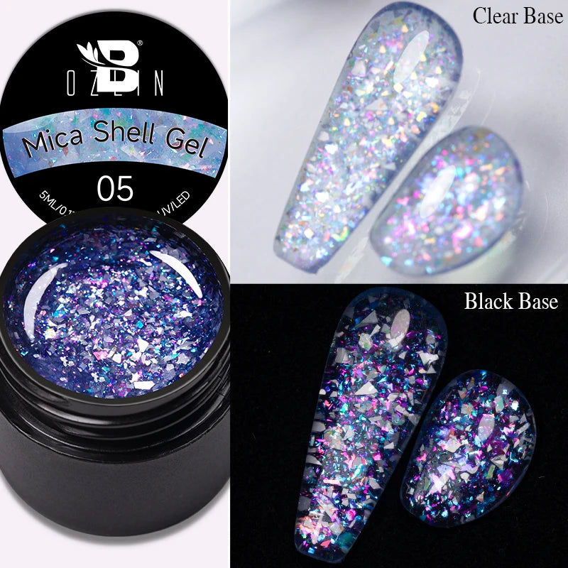 AWStorG 5ML Colorful Laser Cat Magnetic Gel Blue Glitter Shine Soak Off  Semi Permanent  UV Gel Nail Art Varnish Nail Supplies