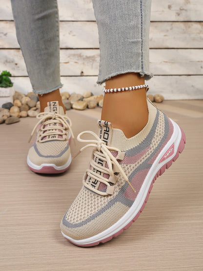 Women's Shoes Double-Color Work Shoes for Ladies, Single Shoes Casual Sneaker Shoes Woman 2026 Free Shipping Shoes