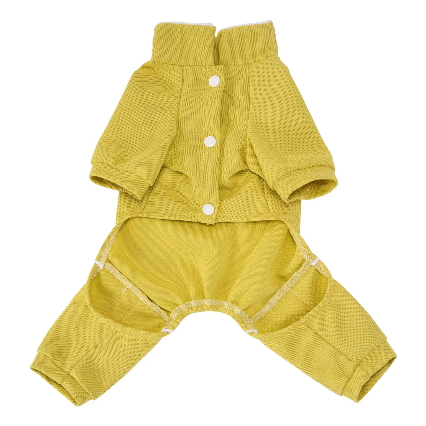 Breathable Cotton Dog Jumpsuit, Striped Puppy Tracksuit with D-Ring, Soft Pet Pajamas for Small Dogs 2026 New Chihuahua Apparel