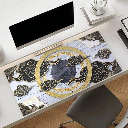 Art Amaterasu Mouse Pad Non-slip Rubber Gamer Balance Computer Mat Decoracion Deskmat Laptop Office Large