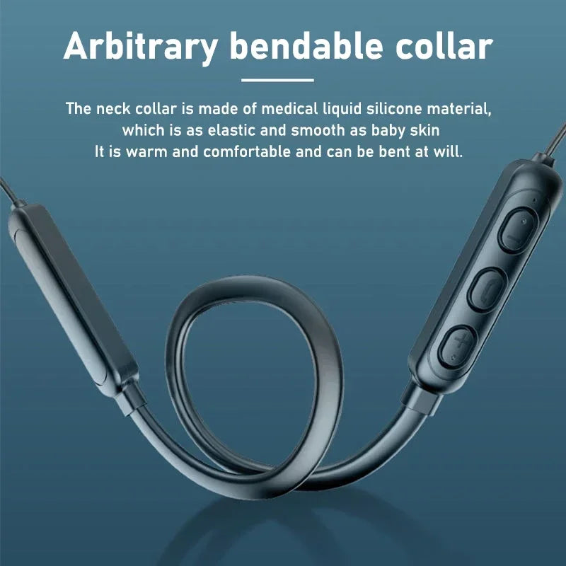 New Wireless Bluetooth 5.3 Neck-Hanging Type Stereo Bluetooth Earphone Earphones With Mic Bluetooth Headset Bluetooth Headphone