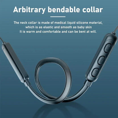 New Wireless Bluetooth 5.3 Neck-Hanging Type Stereo Bluetooth Earphone Earphones With Mic Bluetooth Headset Bluetooth Headphone