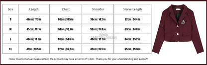 Korean Style Girls JK Uniform Suit Daily Red Blazer Coat Sexy Slim JK Wrap Buttock Skirt Women Preppy Summer School Uniform Suit