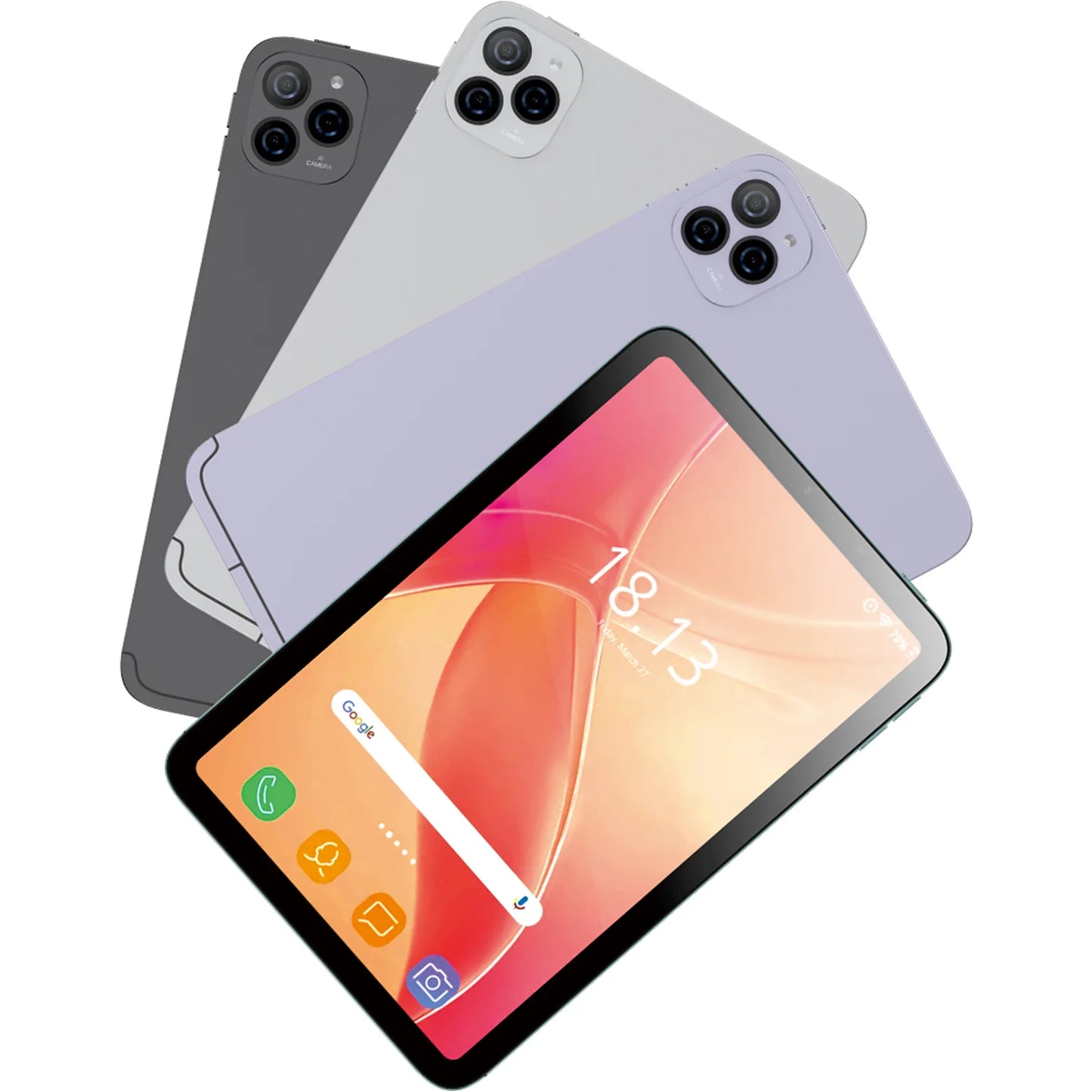 New 10.1 Inch Global Version Tablets Octa-Core 12GB+128GB ROM 7000mAh Google Play 4G LTE Phone Call 5G WiFi Tablet PC Android 14