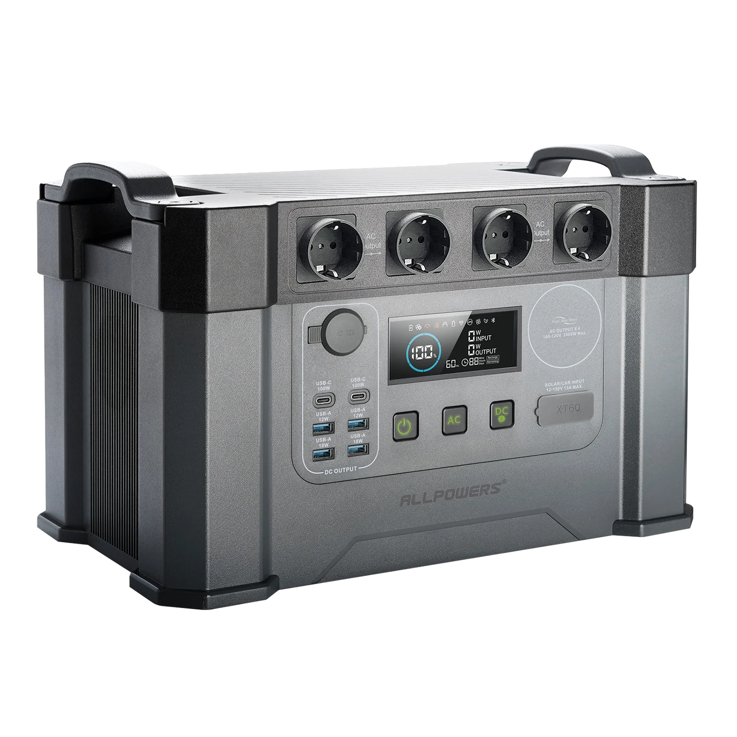 ALLPOWERS S2000 PRO Power station 2400W（Peak 4000W）Solar Generator 1451WH Power Supply with UPS for Camping Home Use Emergency