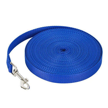 1.2M-30M Long Nylon Dog Training Leashes Walking Pet Leash Long Lanyard Traction Rope for Small Large Dogs Lead Item