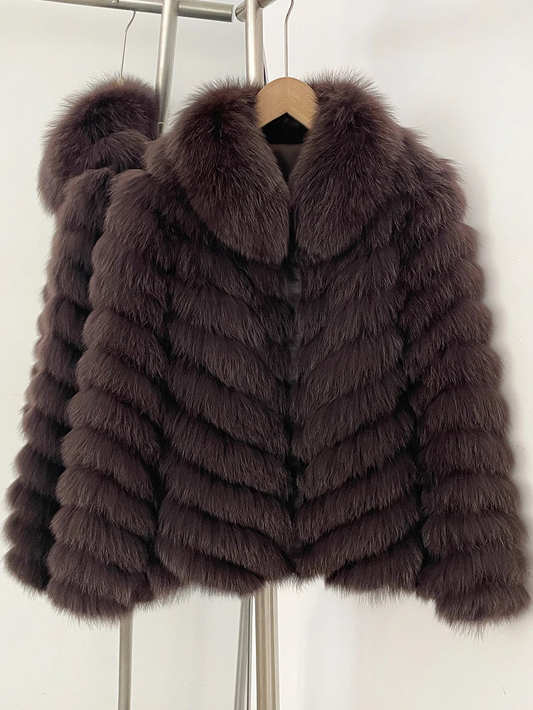OFTBUY Custom Luxury Long Full Real Fur Coat for Women Streetwear Thick Warm Winter Real Fur Overcoat High-End Custom Outerwear