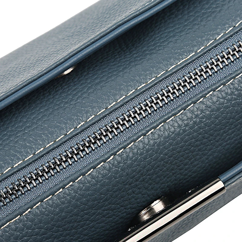 Women Genuine Leather Handbags Luxury Designer 3 Layers Cow Leather Shoulder Crossbody Bags Ladies Large Capacity Messenger Bag