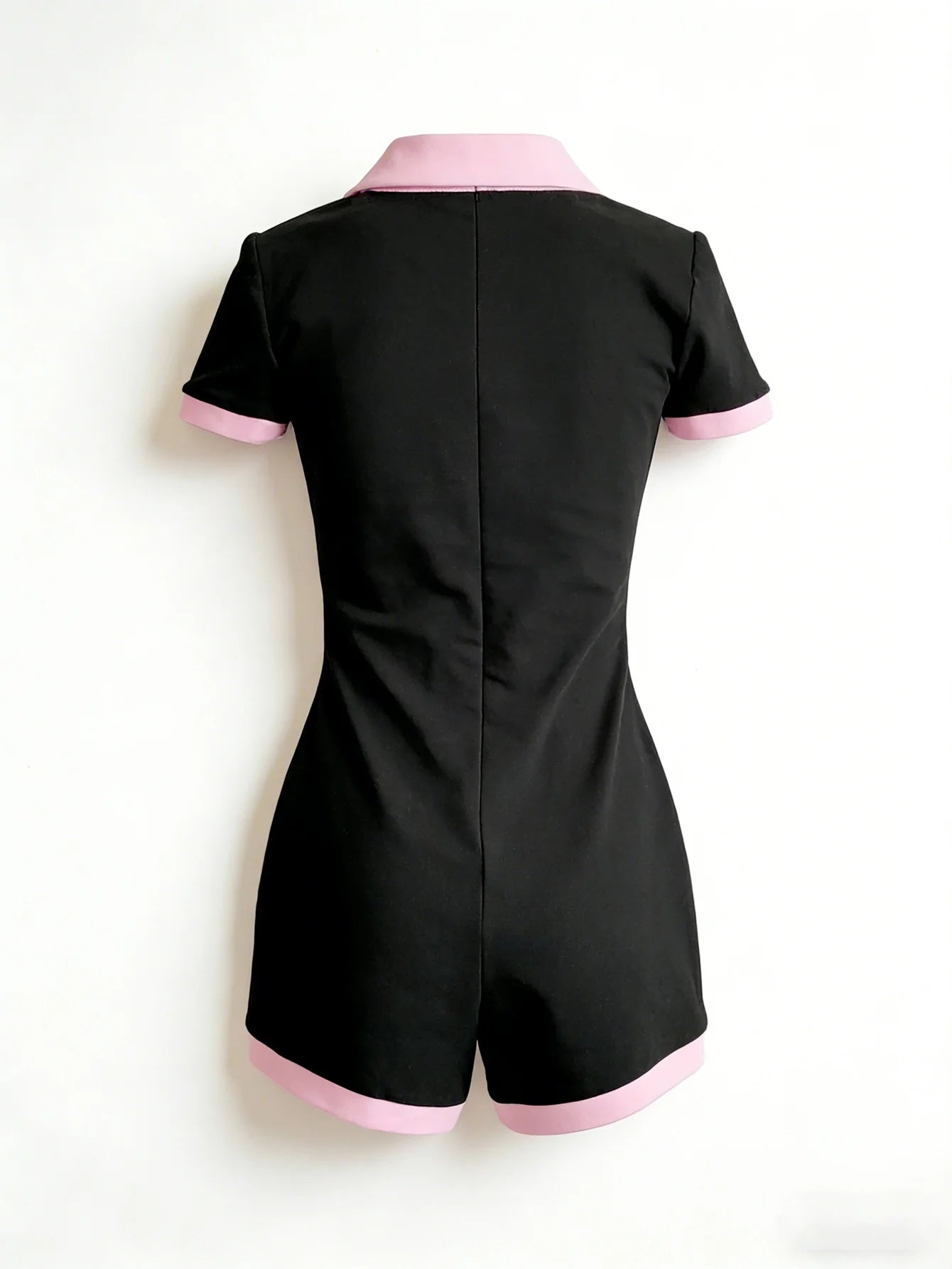New "Ladies" slim-fitting short-sleeved one-piece pants, versatile and fashionable, for summer