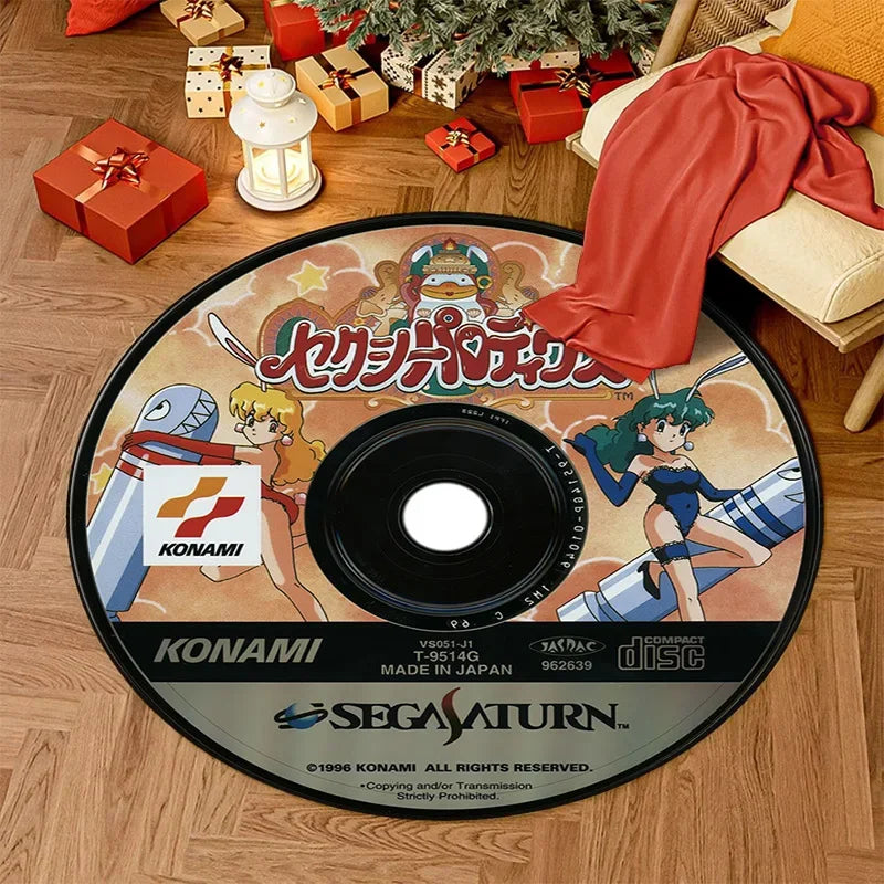 Cartoon Anime Game CD Carpet for Living Room Decor Bedroom Non-slip Rugs Bedside Soft Foot Mats Sofa Floor Mat Leisure Area Rug