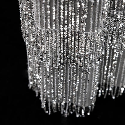 Sharon Said Two Piece Evening Dress Glitter Sequined Tassel Beaded Ruffles Women's Formal Wedding Party Gowns SS370 Customized