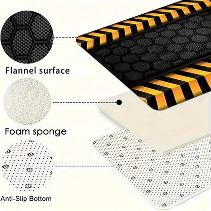 VIKAMA Long Runner Rug, Anti-Slip Motorcycle Mat, Indoor/Outdoor Use, Easy to Clean, Ideal for Racing Motorcycles