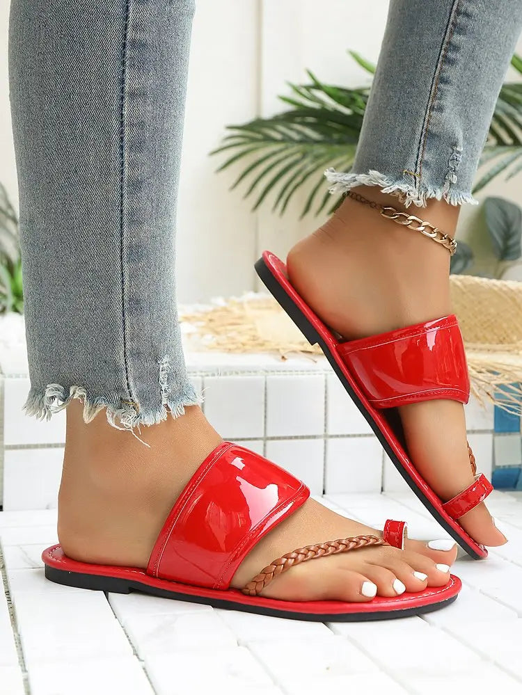 Women Slippers Walking Home Slippers Slides Women Outside Casual Beach Women Shoes Flat Slip on Flip Flop Trend Fashion Sandals
