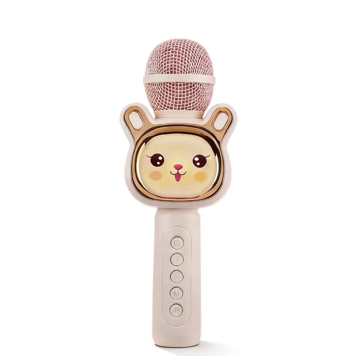 Wireless Karaoke Microphone Bluetooth Speaker LED Light Portable Singing Mic with Voice Changer for Kids Adults Party Outdoor Birthday Gift Car Travel Home KTV Rechargeable Handheld Karaoke Machine Christmas Present Fun Toy C
