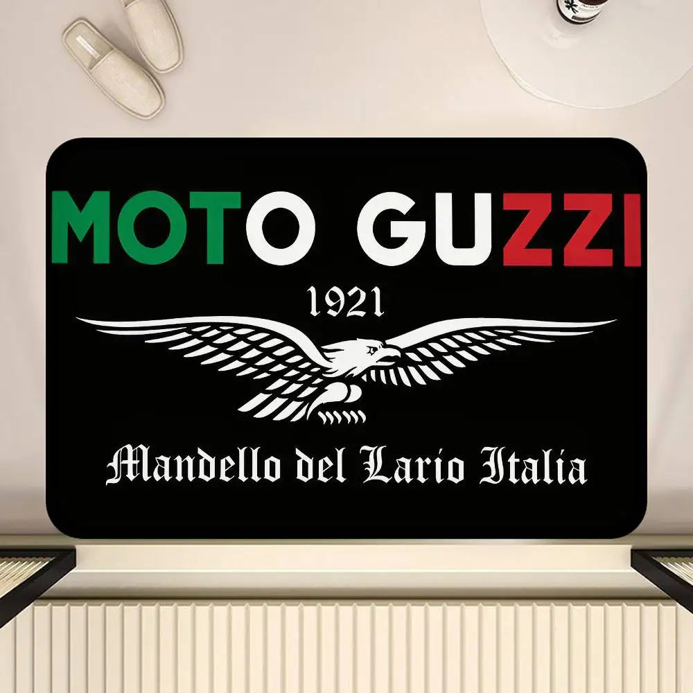 M-Moto G-Guzzi Kitchen Mat Kids Room Bedroom Decoration Balcony Anti-Slip Doormat Living Room Alfombra