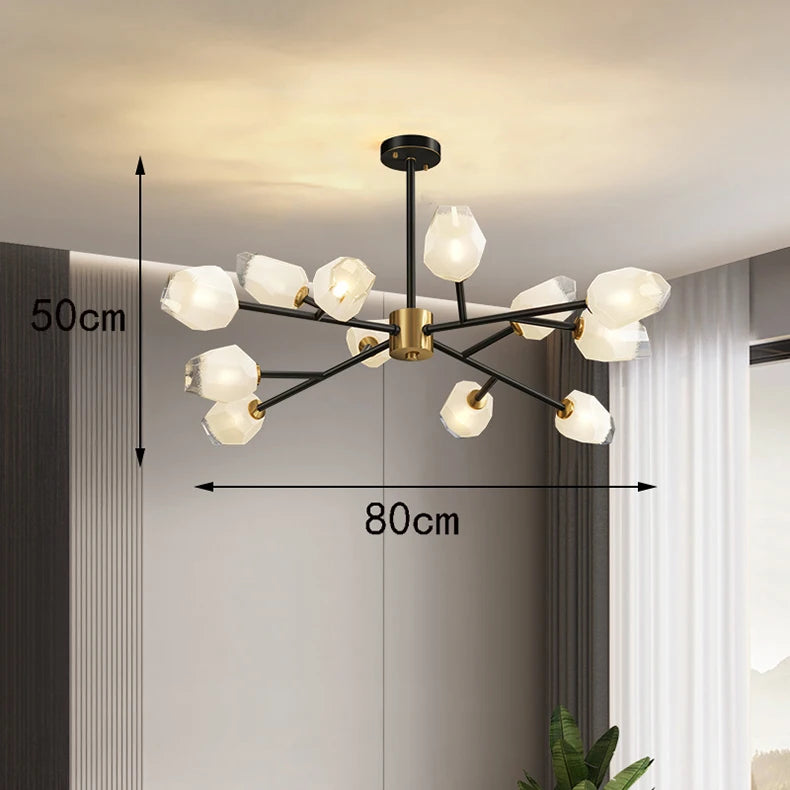 Nordic Home Decor Dining Room Pendant Lamp Lights Indoor Lighting Ceiling Lamp Hanging Light Chandelier Lamps for Living Room