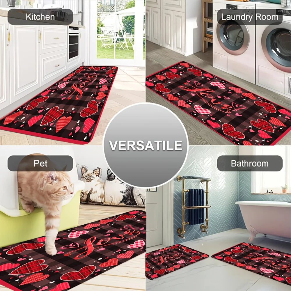 Racing Motorcycle Floor Mat, Non-Slip Dart Mat for Garage, Honda Style Motorcycle Show Carpet, Washable Anti-Slip Rug for Motocr
