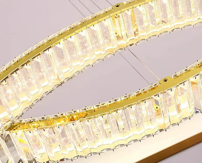 home decorationPendant lights, luxury crystal living room chandelier, dining room Pendant lamp, ceiling light, indoor lighting