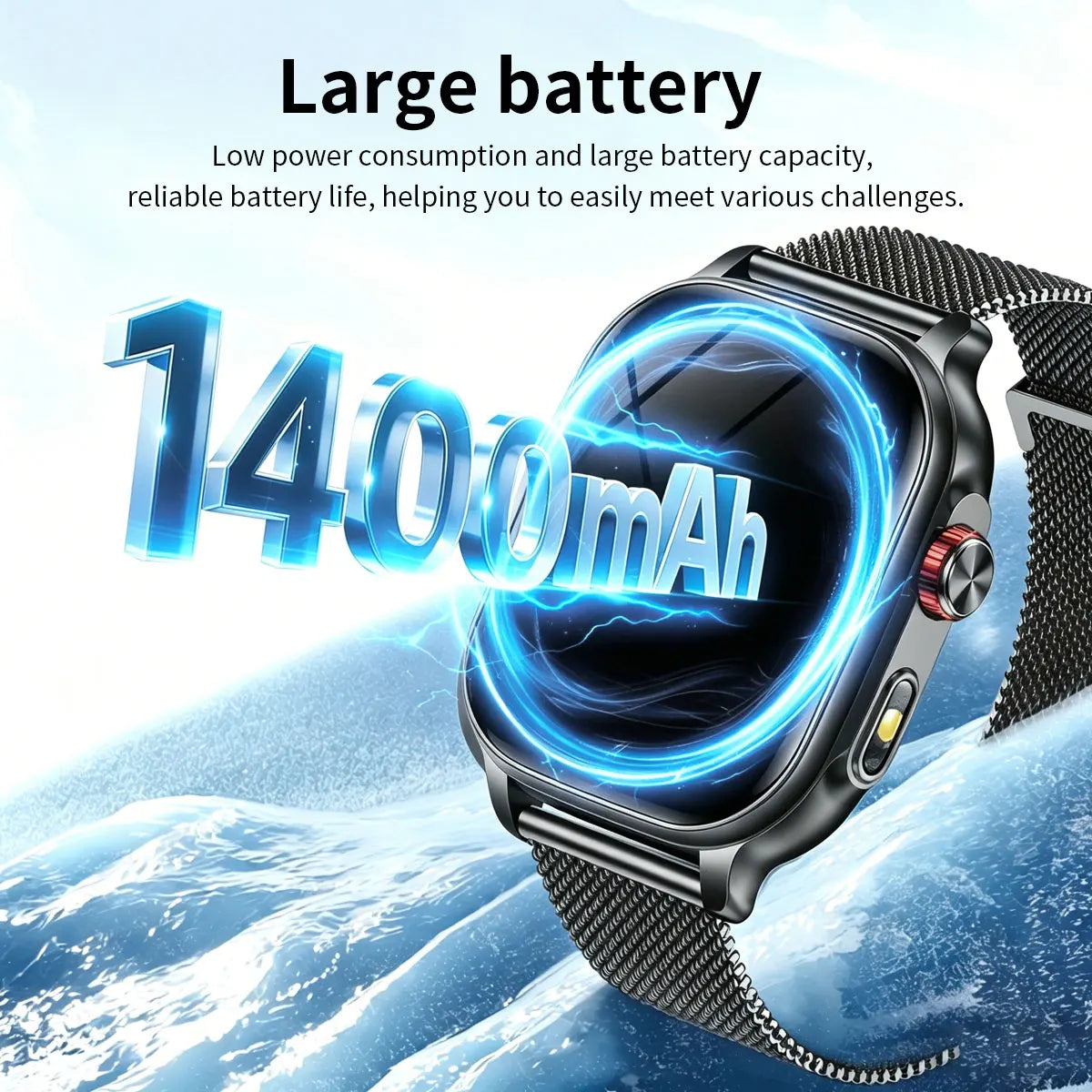 2026 New Men's and Women's Smartwatches, Fitness Trackers, Wireless Calling, IPX8 Waterproof, Activity Pedometers, Birthday Gift