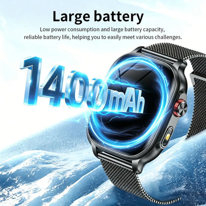 2026 New Men's and Women's Smartwatches, Fitness Trackers, Wireless Calling, IPX8 Waterproof, Activity Pedometers, Birthday Gift
