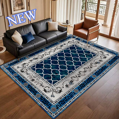 Large Area Gorgeous Carpet Living Room European Decoration Coffee Table Floor Mat Non-slip Bedroom Cloakroom Rugs Customizable