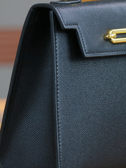 2026 High-End Portable Fashion Ladies Bag Temperament Small Bag Palm Crocodile Handbag OL Commuter Joker Work Bag Light Luxury S