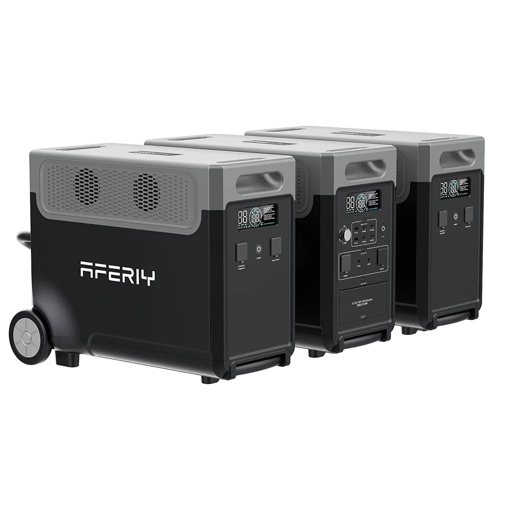 11520Wh Portable Power Station Solar Generator Home Emergency Backup Battery