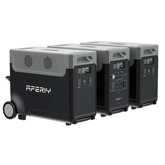11520Wh Portable Power Station Solar Generator Home Emergency Backup Battery