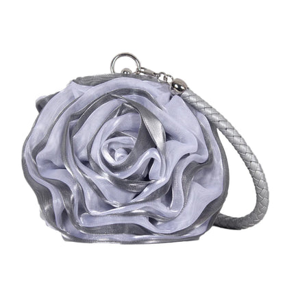 Party Clutch Fairy Hostess Flower Silk Mini Banquet Lipstick Key Purse Luxury Tote Designer Lady Prom Crossbody Handbags