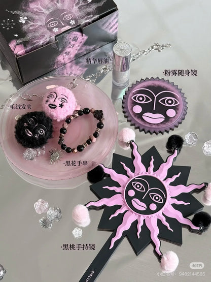 Girlcult Peach Peach Blossom Spring Allin Gift Box Lip Gloss Eye Shadow Blush Contour Conclear Multi Purpose Plate