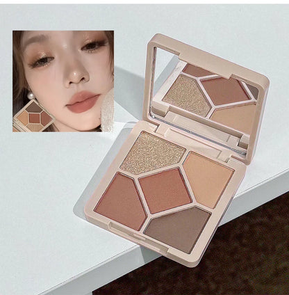 Makeup Gift Box Butterfly Bow Heart Limited Lipstick Powder Blush Eyeshadow Makeup Gift Box Set and Necklace Gifts for Women
