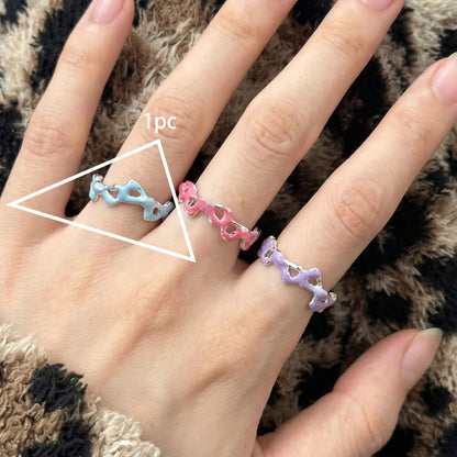 PANJBJ 925 Sterling Silver Golden Flower Rings For Women Drip Glaze Plant Irregular Adjustable Sweet Jewelry Gift Dropshipping
