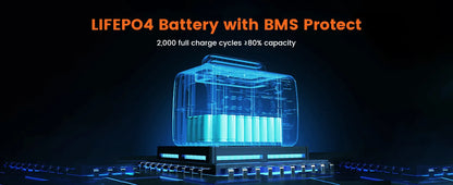 CTOLITY 500W Portable Power Station 345.6Wh Solar Generator LiFePo4 Batteries AC 220V Energy Storage Supply Camping 2PCS AP400
