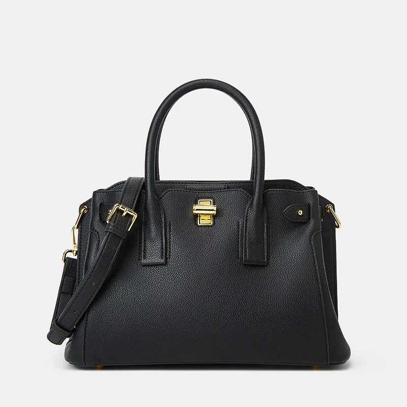 Fashion Beige High Quality PU Leather Bags Women Shoulder Bag Ladies Luxury Tote Strap Female Crossbody Handbag