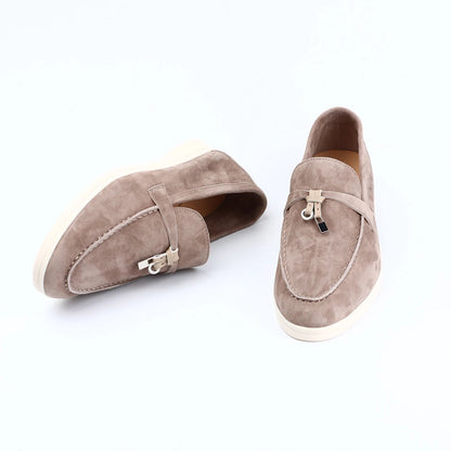 Not Logo Wholesale Women's Summer Round-Toe Rubber Stitching Adult Flats Sneakers