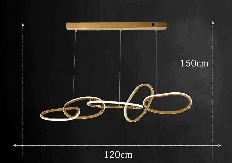 Modern Home Decor LED Lights Pendant Light Lamps for Living Room Ceiling Chandelier Chandeliers for Dining Room Indoor Lighting