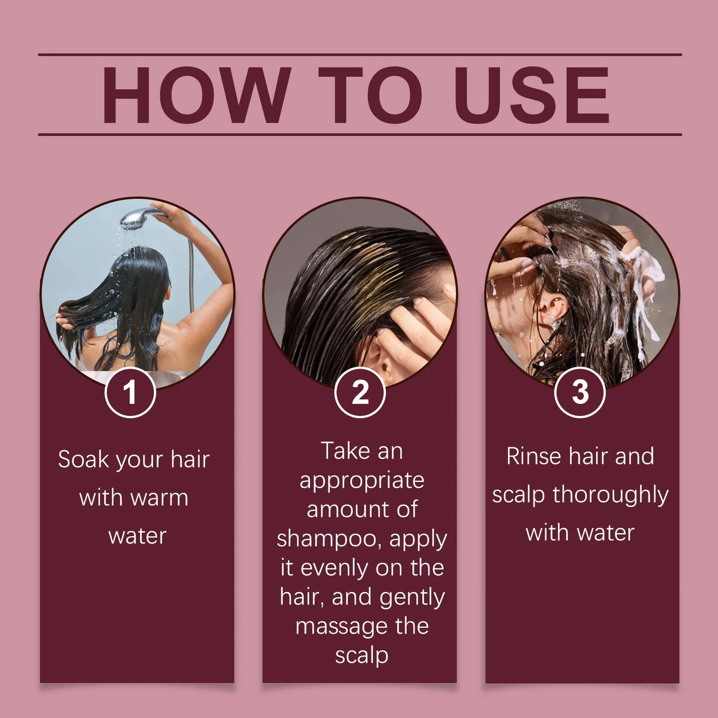 EELHOE Natural Batana Oil Deep Moisturizing Smooth Thick Hair Growth Shampoo and Conditioner for Damaged Hair Keratin Treatment