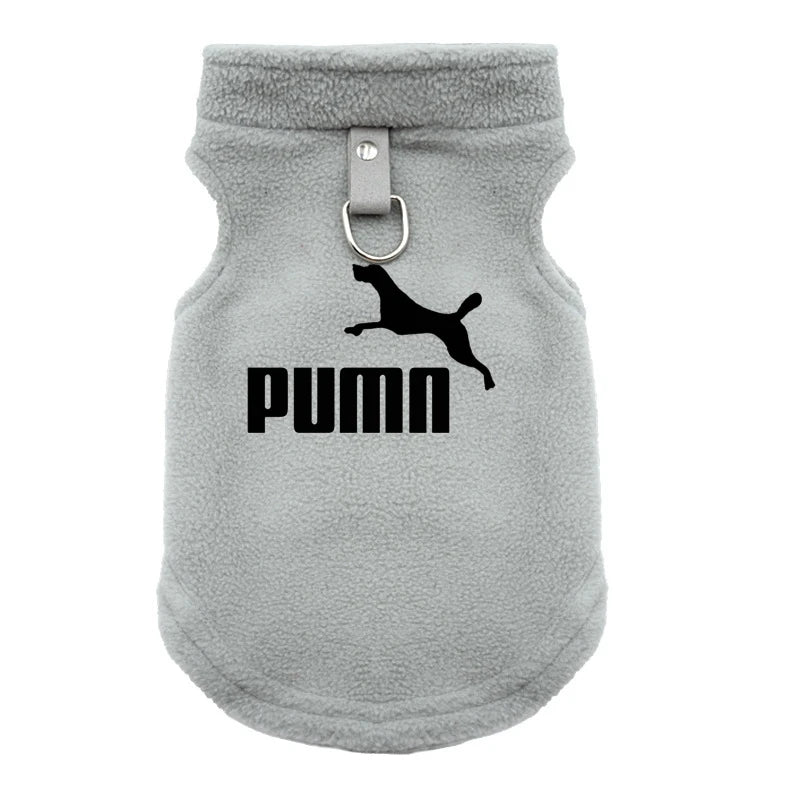 Dog Clothes harness vest Small Soft Fleece Coats Autumn Winter Warm Dogs Pets Clothing Brand Pullover