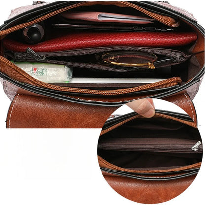 Fashion Small Square Bag For Women Luxury Designer Handbags High Quality Female Bag PU Leather Flap Crossbody Shoulder Bag Bolsa